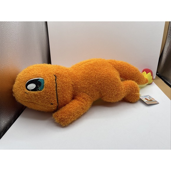 NWT Pokemon Sun & Moon Charmander Relaxing Time Big Plush Toy Banpresto Japan - Picture 3 of 15